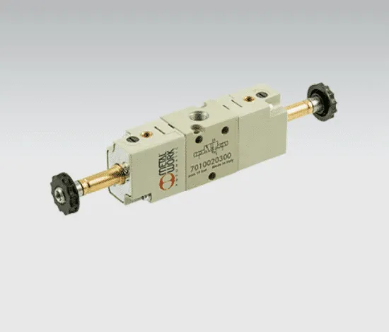 ELECTR OVALVULA SERIE 70 1/4» 3/2 biest. METAL WORK 7020020100