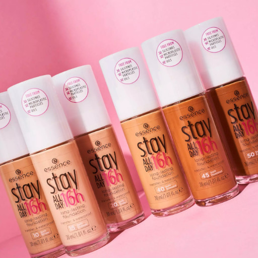 Essence Base De Maquillaje De Larga Duración Stay ALL DAY 16h Nº30 Soft Sand - Imagen 3