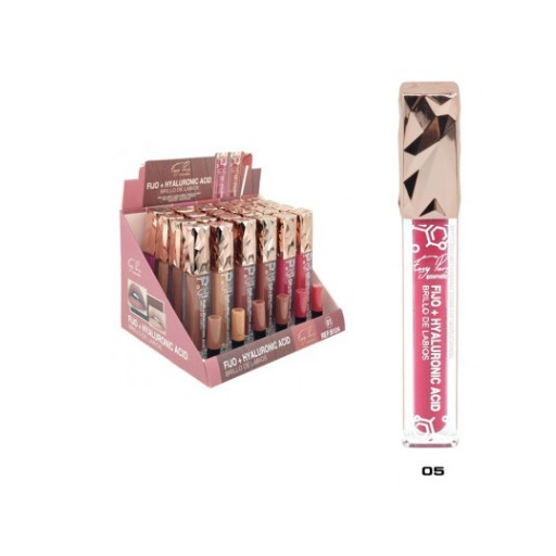 Easy Paris Brillo Labial Nº5 Rosa Magenta Fijo+ Ácido Hialurónico - Imagen 3