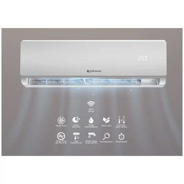 AIRE ACONDICIONADO WIFI 3000 FRIGORIAS TEIDE35K JOHNSON