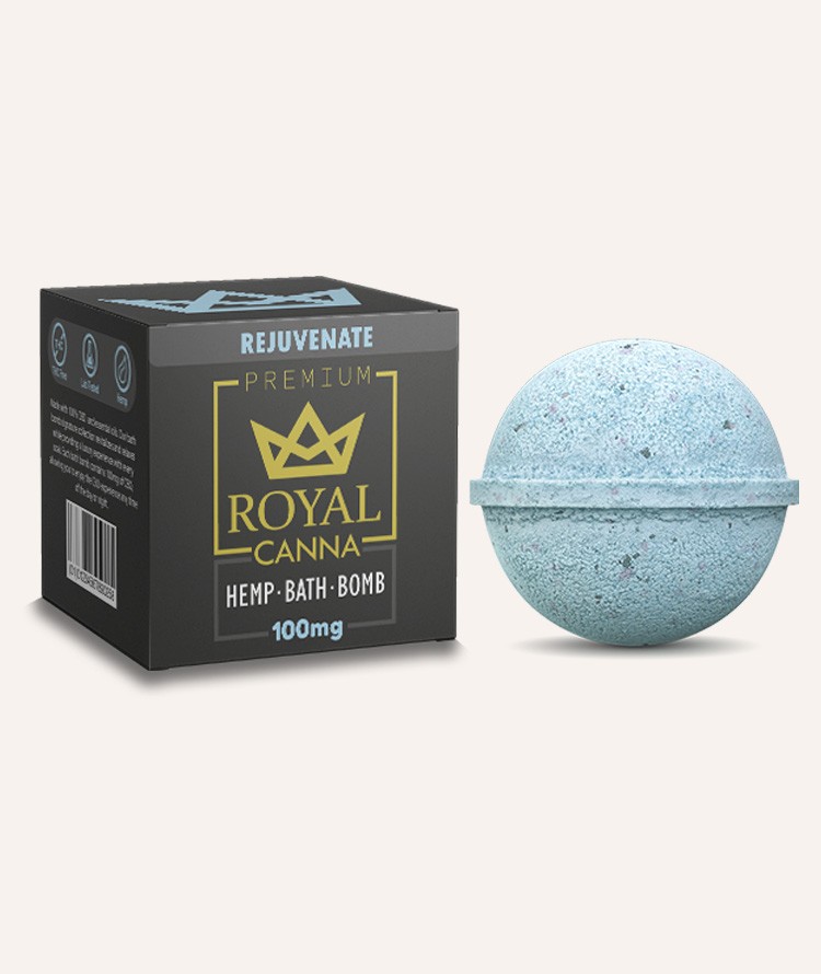 Bath Bomb CBD 100 mg (Rejuvenecedor) – Royal Canna
